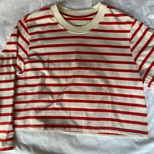 xKarla Cropped Long Sleeve Tee (Size L)